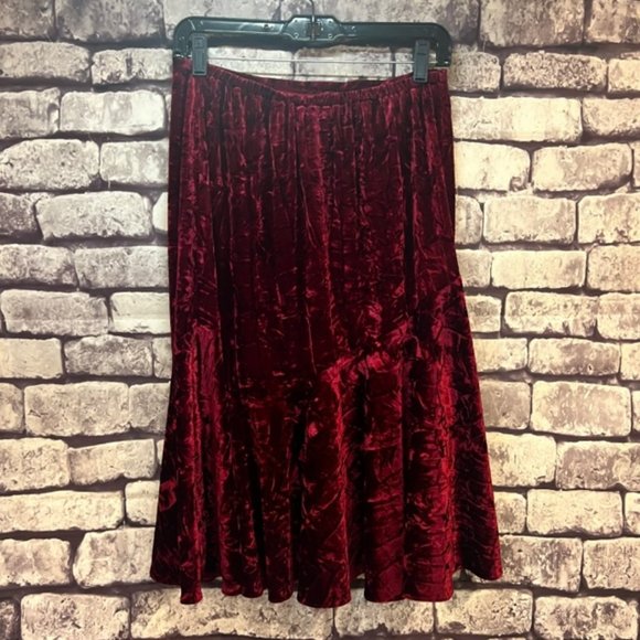 Grace Dane Lewis NWT Ruby Red Full Skirt Size 10 - Picture 4 of 8
